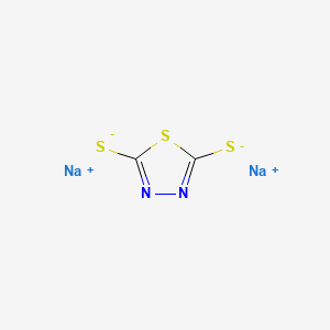 molecular formula C2N2Na2S3 B3029156 1,3,4-噻二唑烷-2,5-二硫酮, 二钠盐 CAS No. 55906-42-8