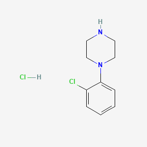 molecular formula C10H14Cl2N2 B3029160 1-(2-Chlorophenyl)piperazine hydrochloride CAS No. 55974-33-9