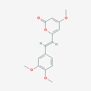 molecular formula C16H16O5 B3029164 Hispidin CAS No. 56070-89-4