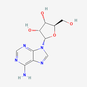molecular formula C10H13N5O4 B3029182 (2S,3R,4S,5R)-2-(6-Amino-9H-purin-9-yl)-5-(hydroxymethyl)tetrahydrofuran-3,4-diol CAS No. 5682-25-7