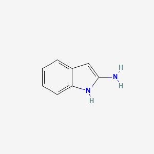 molecular formula C8H8N2 B3029188 1H-吲哚-2-胺 CAS No. 57165-41-0