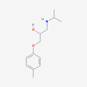 molecular formula C13H21NO2 B3029206 1-(4-Methylphenoxy)-3-(propan-2-ylamino)propan-2-ol CAS No. 5790-46-5
