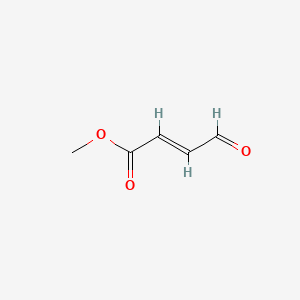molecular formula C5H6O3 B3029210 甲基 4-氧代-2-丁烯酸酯 CAS No. 5837-72-9