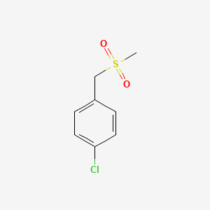 molecular formula C8H9ClO2S B3029224 4-氯苄基甲基砜 CAS No. 5925-80-4