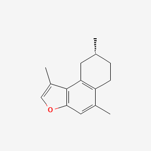 molecular formula C15H18O B3029231 Dihydropyrocurzerenone CAS No. 59462-26-9