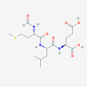 molecular formula C17H29N3O7S B3029242 For-met-leu-glu-OH CAS No. 59880-98-7