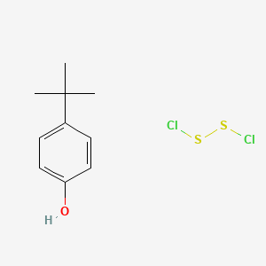 Phenol, 4-(1,1-dimethylethyl)-, polymer with sulfur chloride (S2Cl2)