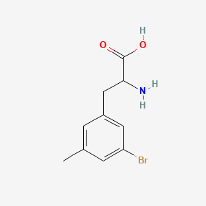 molecular formula C10H12BrNO2 B3029257 2-氨基-3-(3-溴-5-甲苯基)丙酸 CAS No. 603106-29-2