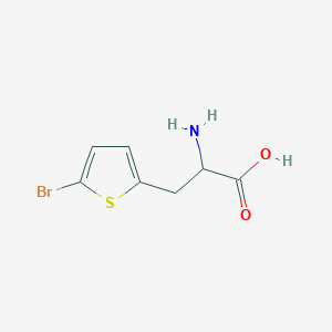 2-Amino-3-(5-bromothiophen-2-yl)propanoic acid