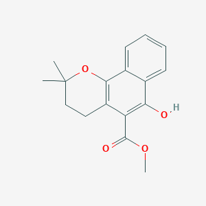 molecular formula C17H18O4 B3029270 Dihydromollugin CAS No. 60657-93-4