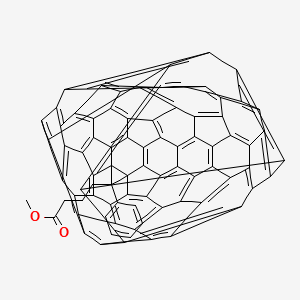 molecular formula C82H14O2 B3029281 [6,6]-Phenyl-C71-butyric Acid Methyl Ester CAS No. 609771-63-3