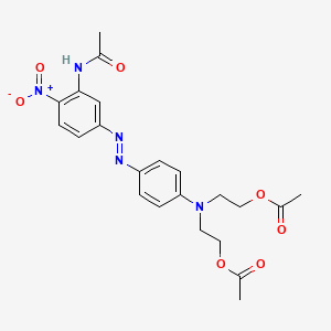 molecular formula C22H25N5O7 B3029303 Disperse Red 74 CAS No. 61703-11-5