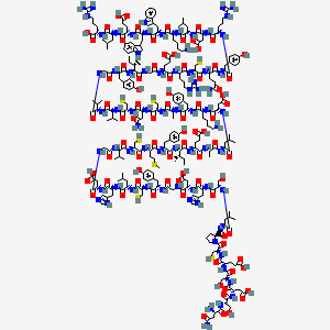 molecular formula C270H401N73O83S7 B3029317 rHuEGF CAS No. 62253-63-8