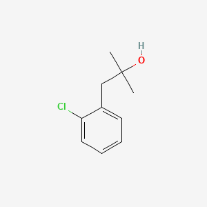 molecular formula C10H13ClO B3029337 1-(2-Chlorophenyl)-2-methylpropan-2-ol CAS No. 6256-31-1
