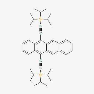 molecular formula C40H52Si2 B3029351 5,12-Bis((triisopropylsilyl)ethynyl)tetracene CAS No. 628316-50-7