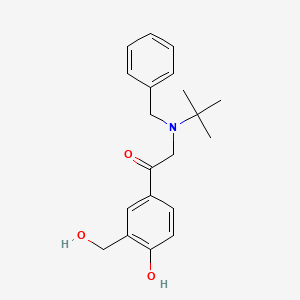 molecular formula C20H25NO3 B3029384 N-Benzylalbuterone CAS No. 64092-10-0