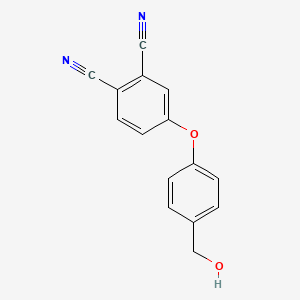 4-(4-(Hydroxymethyl)phenoxy)phthalonitrile