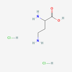 molecular formula C4H12Cl2N2O2 B3029414 DL-2,4-Diaminobutyric acid dihydrochloride CAS No. 65427-54-5