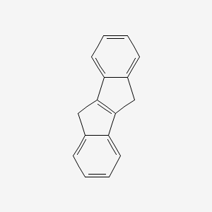 molecular formula C16H12 B3029415 5,10-Dihydroindeno[2,1-a]indene CAS No. 6543-29-9