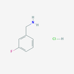 molecular formula C7H9ClFN B3029427 (3-Fluorophenyl)Methanamine Hydrochloride CAS No. 658-25-3