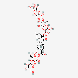 molecular formula C63H102O32 B3029449 Polygalacin D2 CAS No. 66663-92-1
