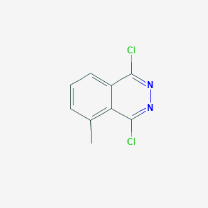 molecular formula C9H6Cl2N2 B3029485 1,4-Dichloro-5-methylphthalazine CAS No. 678193-44-7