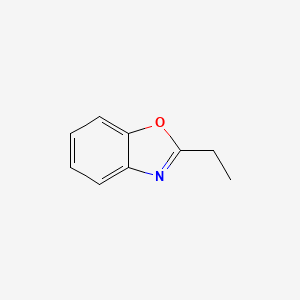 molecular formula C9H9NO B3029488 Benzoxazole, 2-ethyl- CAS No. 6797-13-3