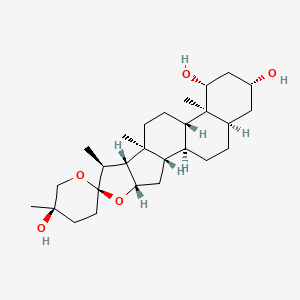 molecular formula C27H44O5 B3029492 Reineckiagenin CAS No. 6808-26-0