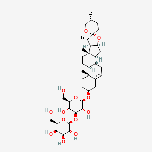 molecular formula C39H62O13 B3029496 肺活量仪 CAS No. 68127-19-5