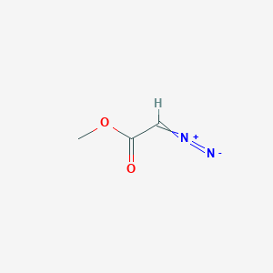 molecular formula C3H4N2O2 B3029509 Methyl diazoacetate CAS No. 6832-16-2
