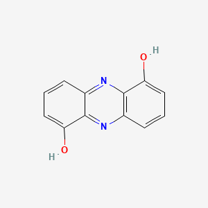 molecular formula C12H8N2O2 B3029535 1,6-吩嗪二醇 CAS No. 69-48-7