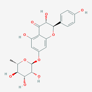 molecular formula C21H22O10 B3029538 阿罗马登宁 7-O-鼠李糖苷 CAS No. 69135-41-7