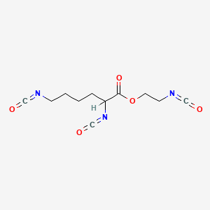 molecular formula C11H13N3O5 B3029554 2-Isocyanatoethyl 2,6-diisocyanatohexanoate CAS No. 69878-18-8