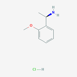 molecular formula C9H14ClNO B3029567 (R)-1-(2-甲氧基苯基)乙胺盐酸盐 CAS No. 704892-60-4