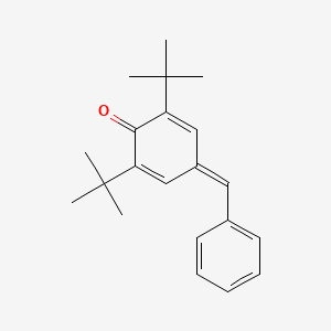 molecular formula C21H26O B3029570 4-苄叉-2,6-二叔丁基环己-2,5-二烯-1-酮 CAS No. 7078-98-0