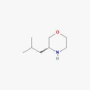 molecular formula C8H17NO B3029579 (R)-3-Isobutylmorpholine CAS No. 711014-40-3