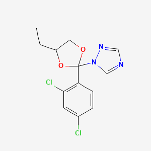 molecular formula C13H13Cl2N3O2 B3029580 Etaconazol CAS No. 71245-23-3