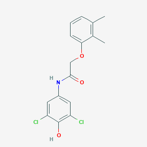 molecular formula C16H15Cl2NO3 B302959 N-(3,5-dichloro-4-hydroxyphenyl)-2-(2,3-dimethylphenoxy)acetamide 