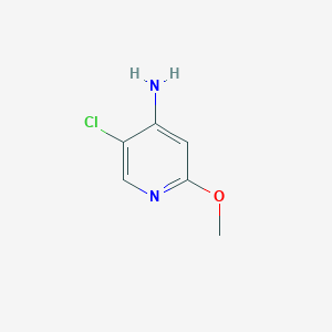 molecular formula C6H7ClN2O B3029597 4-氨基-5-氯-2-甲氧基吡啶 CAS No. 719305-30-3