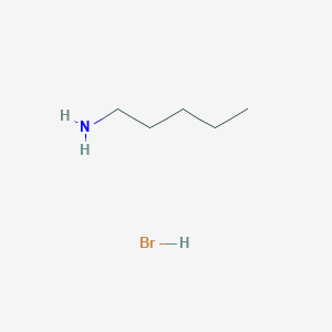 molecular formula C5H14BrN B3029636 戊胺氢溴酸盐 CAS No. 7334-94-3