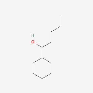 molecular formula C11H22O B3029639 1-环己基-1-戊醇 CAS No. 7338-43-4