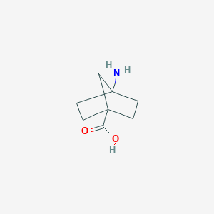 B3029651 4-Aminobicyclo[2.2.1]heptane-1-carboxylic acid CAS No. 737693-57-1