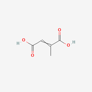 B3029655 2-Methylbut-2-enedioic acid CAS No. 7407-59-2
