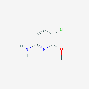 molecular formula C6H7ClN2O B3029663 5-Chloro-6-methoxypyridin-2-amine CAS No. 742070-74-2