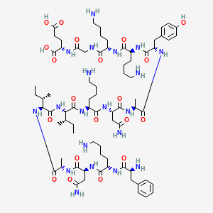 molecular formula C75H122N20O20 B3029665 b-Endorphin (18-31) (human) CAS No. 74216-35-6