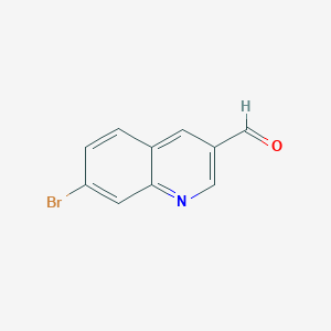 molecular formula C10H6BrNO B3029676 7-Bromoquinoline-3-carbaldehyde CAS No. 745830-24-4