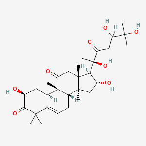 molecular formula C30H46O8 B3029689 葫芦素 H CAS No. 751-95-1