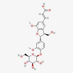 molecular formula C26H30O12 B3029691 Aegineoside CAS No. 752209-48-6