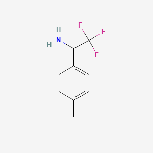 B3029703 2,2,2-Trifluoro-1-(p-tolyl)ethanamine CAS No. 75703-26-3