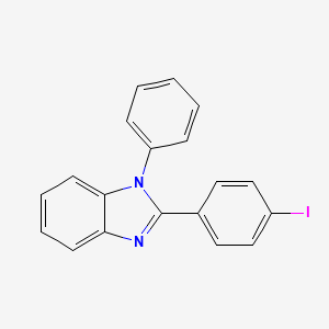 molecular formula C19H13IN2 B3029710 2-(4-iodophenyl)-1-phenyl-1H-benzimidazole CAS No. 760212-42-8